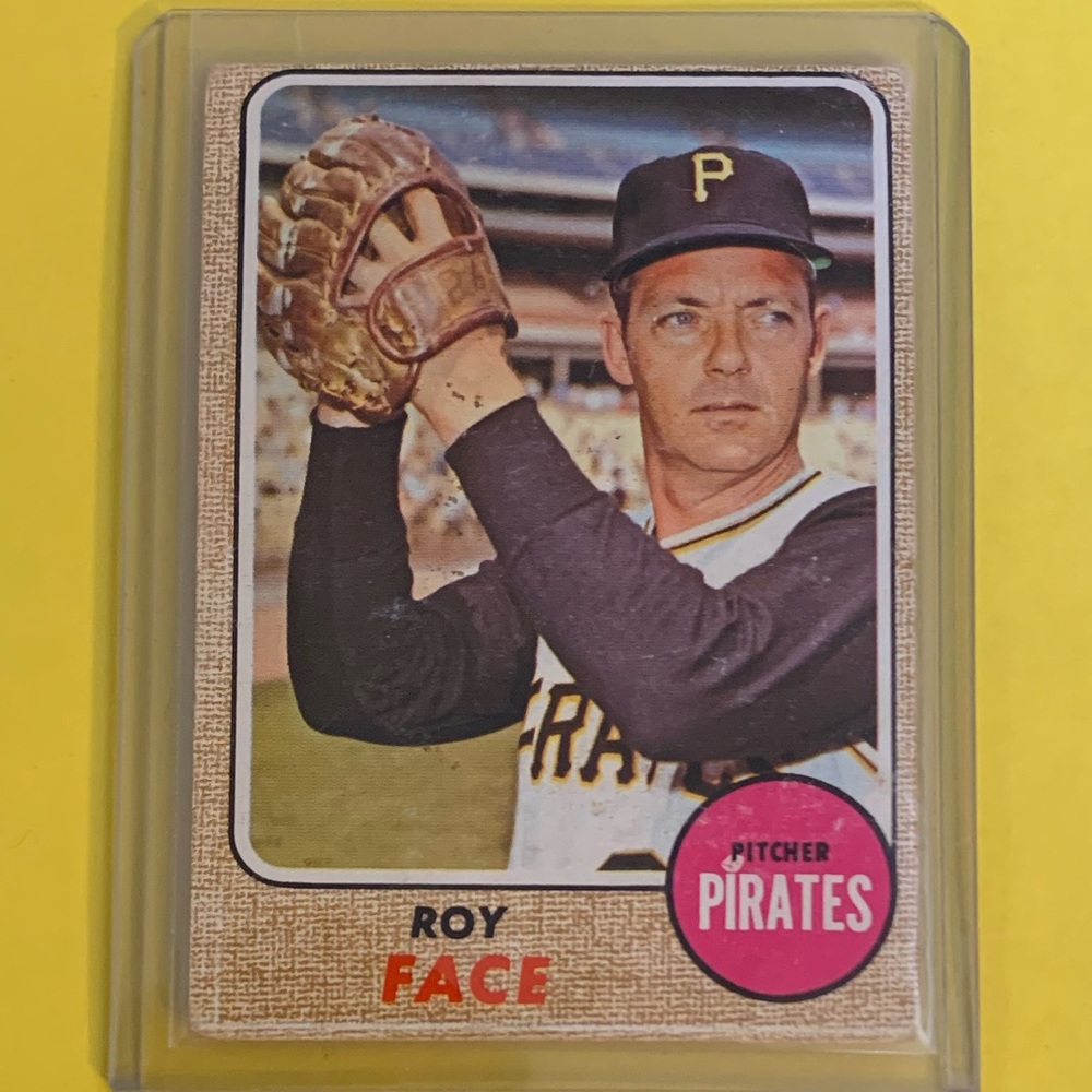 Roy Face #198 1968 Topps Baseball Trading Card